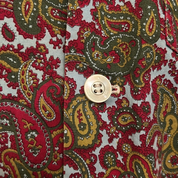 Vintage (unisex?) SEARS 100% cotton permaprest long sleeved shirt, size M, 38/40 - Picture 6 of 9